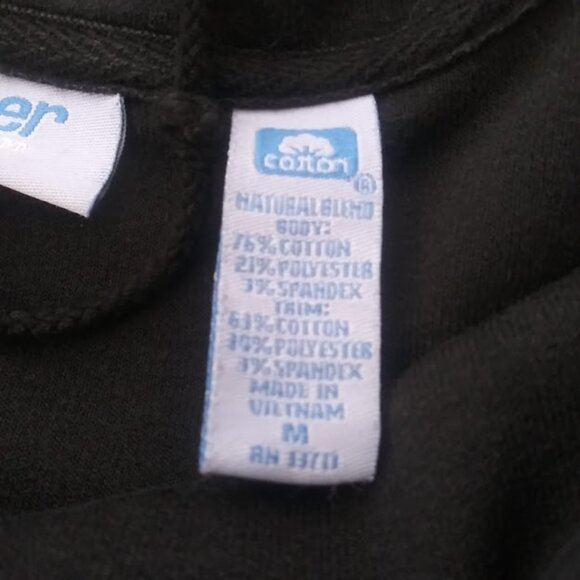 Pacer Women's size M black hooded velour jacket - Picture 14 of 16